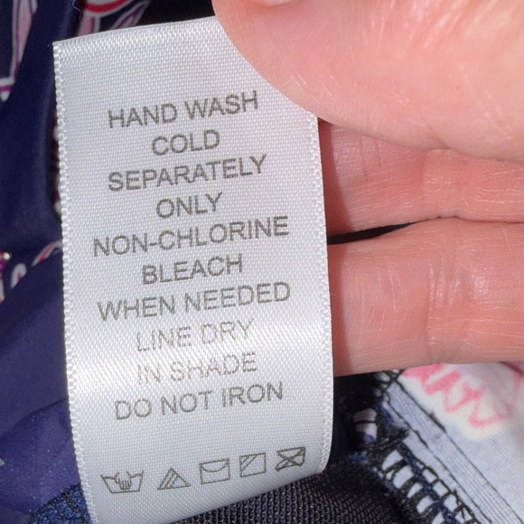 Swimsuits For All Floral One Piece 28 Plus Size Navy - Picture 16 of 16